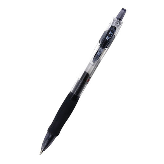 M&G Retractable Gel Pen Bk 0.5mm - Black