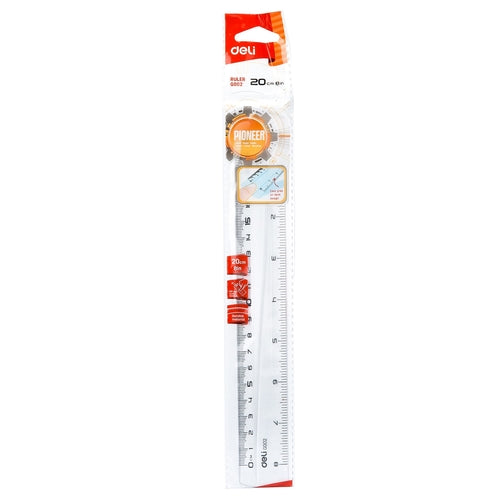 Ruler  20cm- Deli