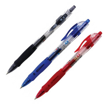 M&G Retractable Gel Pen Bk 0.5mm - Black