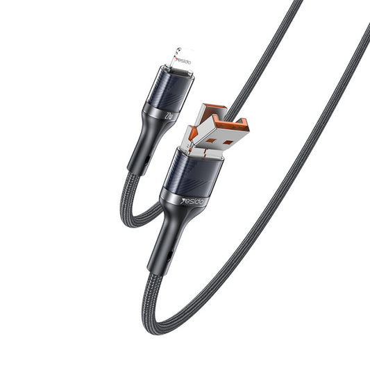 Yesido USB Type-C To IP 27W/12W Data Cable - CA165L