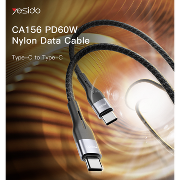Yesido Type-C to Type-C 60W Data Cable - CA156