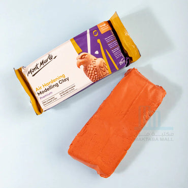 Mont Marte Air Hardening Modelling Clay Premium 250g (8.8oz) - Terracotta