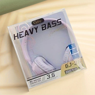 Gjby Wired Headphone - GJ-36 PURPLE