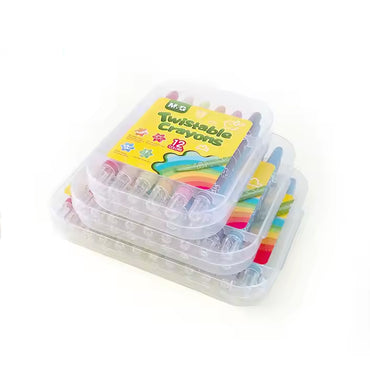 M&G Twistable Crayon with PP Box Package 36 Colors