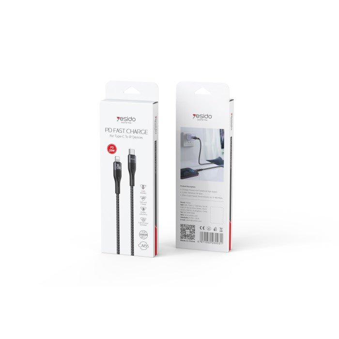 Yesido Type-C to Lightning 20W Data Cable - CA155
