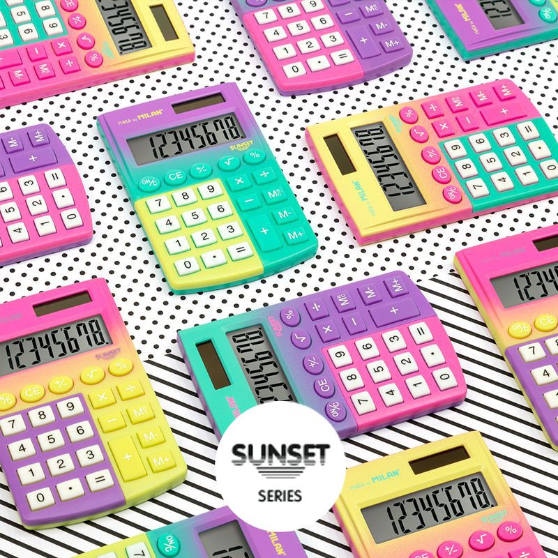 Small calculator 8 digits Milan