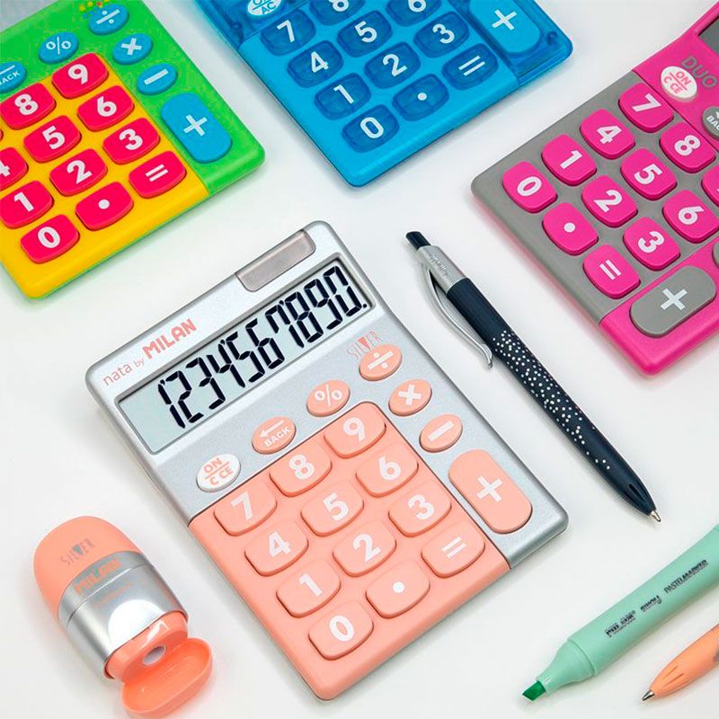 Calculator on card