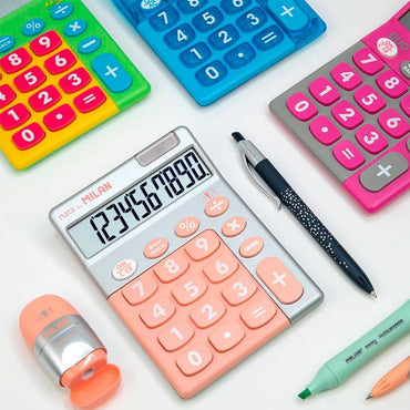 Calculator on card