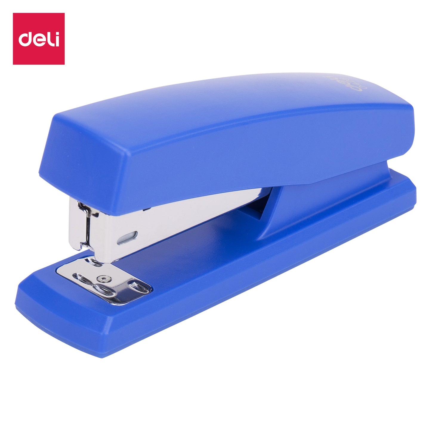 Deli Half Strip Stapler-Blue