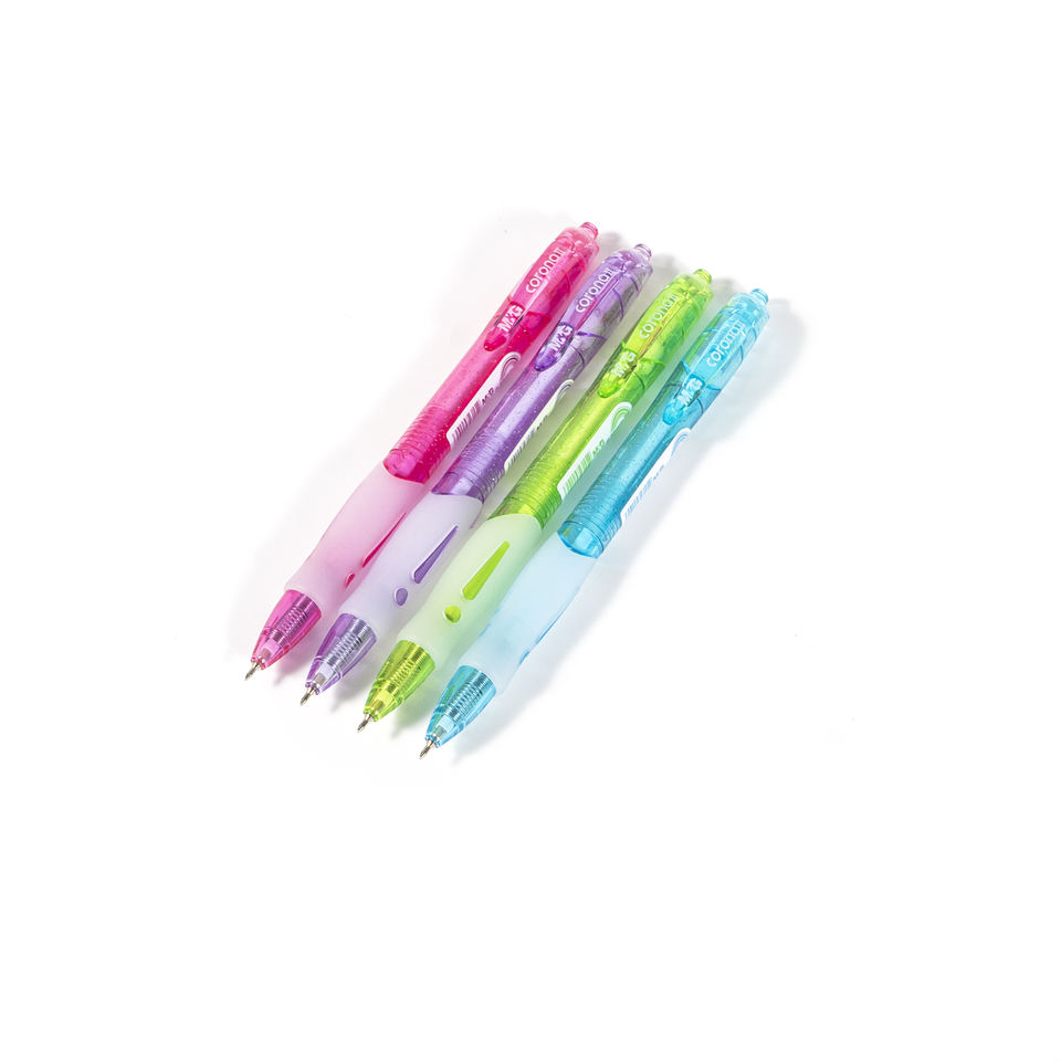 M&G Retractable Ball Pen Blue 0.38Mm
