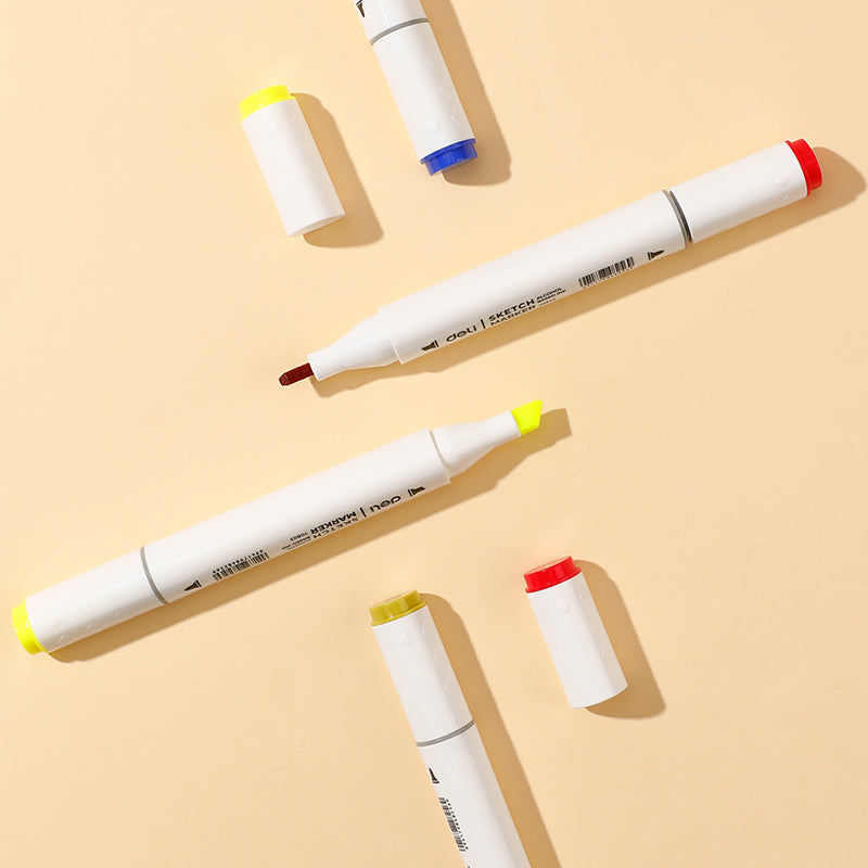 Deli Sketch Markers -Dual Tip