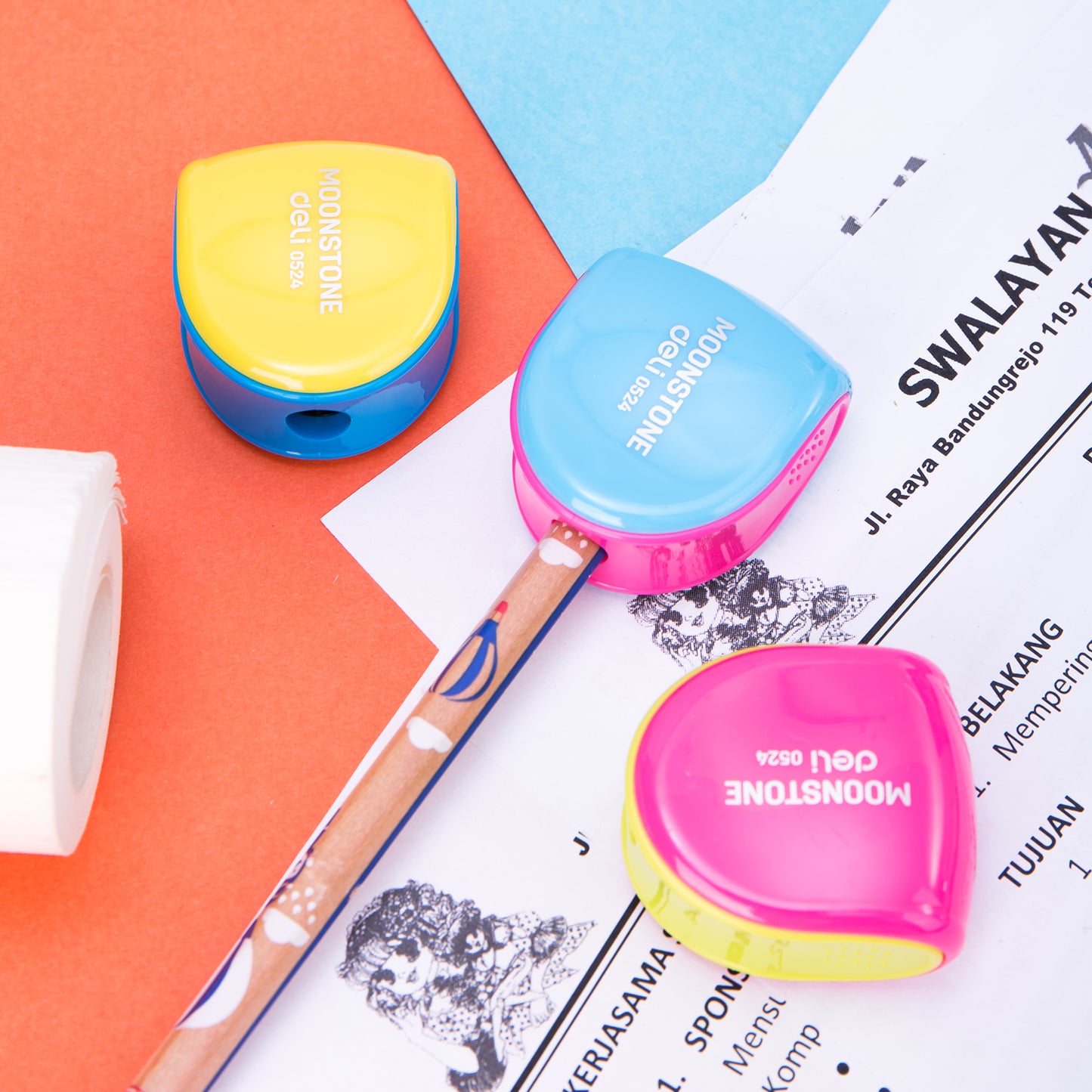 Pencil Sharpener Hole W/Canister E0524