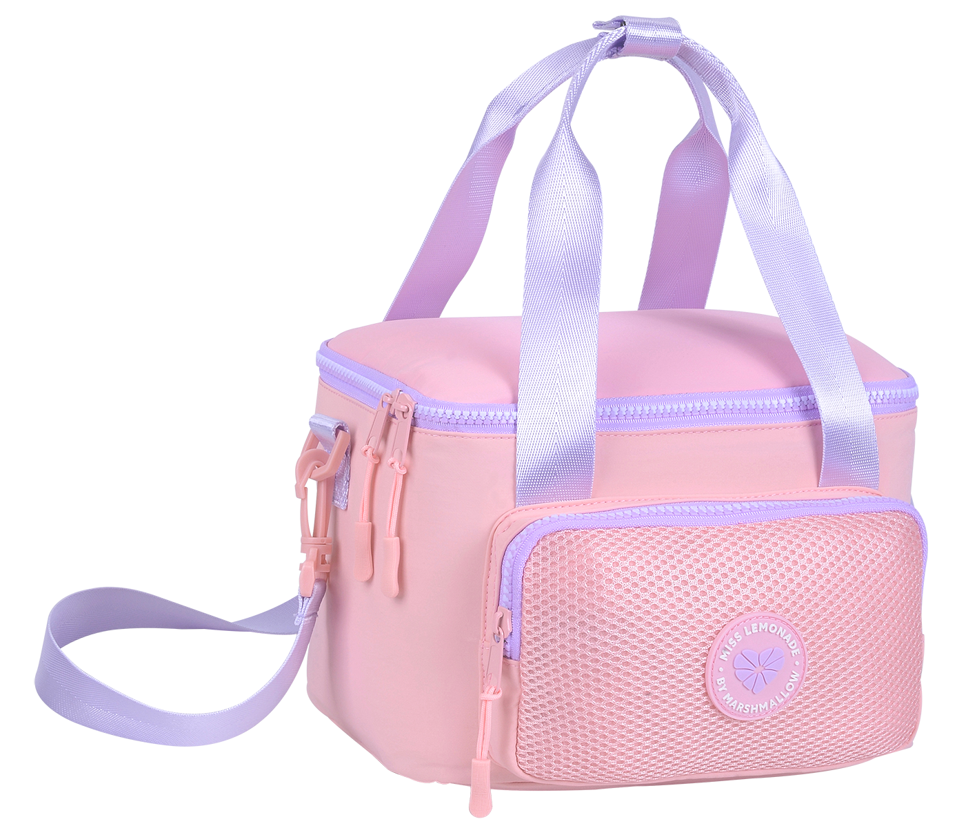 MISS LEMONADE LANCHEIRA MESHY PINK LUNCHBAG 65646
