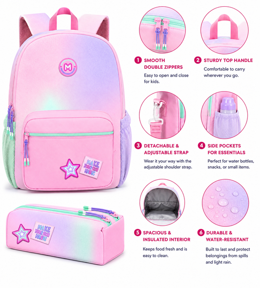BackpackW/P Marshmallow SPOTLIGHT 66068