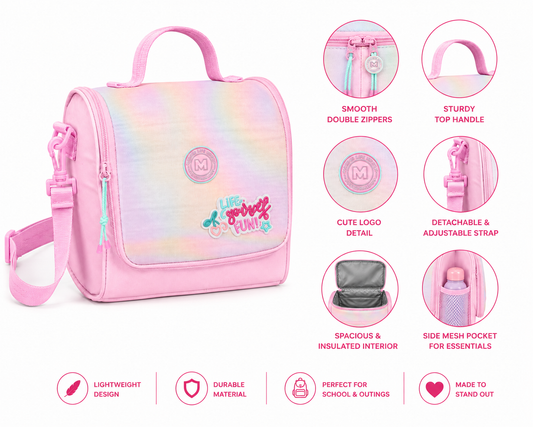 Lunch Bag Marshmallow GRACE PINK 66123