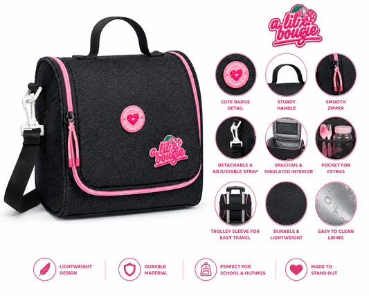 Lunch Bag Marshmallow DISCO CHERRY 66180