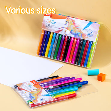 Felt Pen 12 Colors - Deli