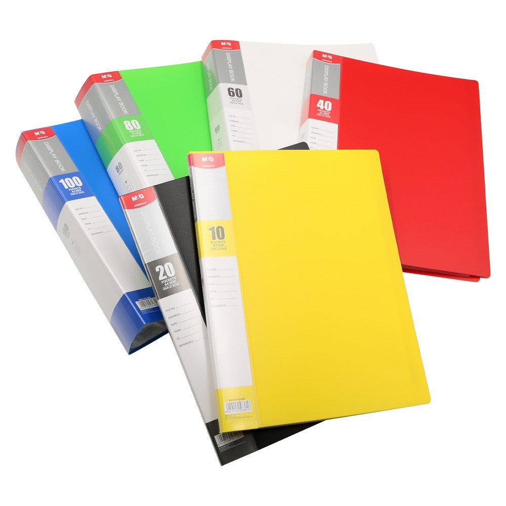 M&G Colorful Catalogue book A4/100 pouches