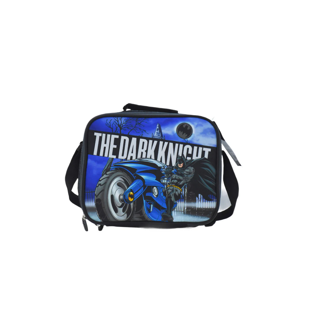 BATMAN 18" DarkKnight Backpack with Lunch Bag and Pencil Case - NMBTM2001