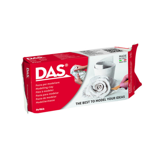 DAS Air Dry Modelling Clay White Clay 250Gms
