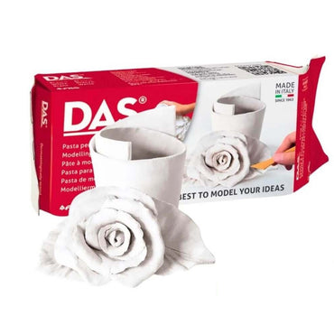 DAS Air Dry Modelling Clay White Clay 250Gms