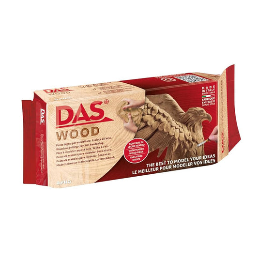 DAS Air Dry Wooden Thread Modeling Clay 700gms
