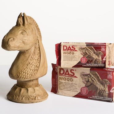 DAS Air Dry Wooden Thread Modeling Clay 700gms