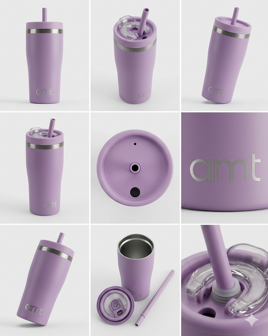 AMT Water Bottle PURPLE 580ML