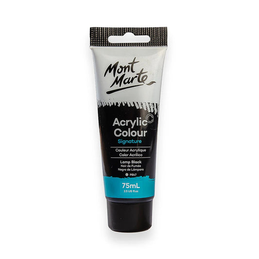 Studio Acrylic Paint 75ml - Lamp Black