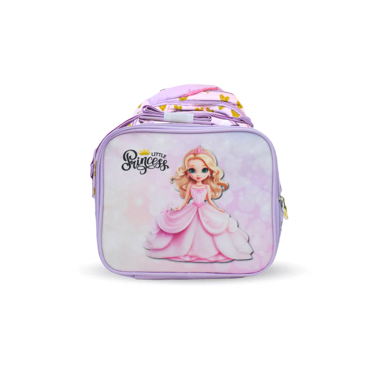 PRINCESS 16" Trolley bag with Lunch Bag and Pencil Case - NMPNC0008