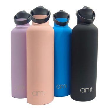 AMT Insulated Water Bottle Purple UN-D02-1000A 1000ml