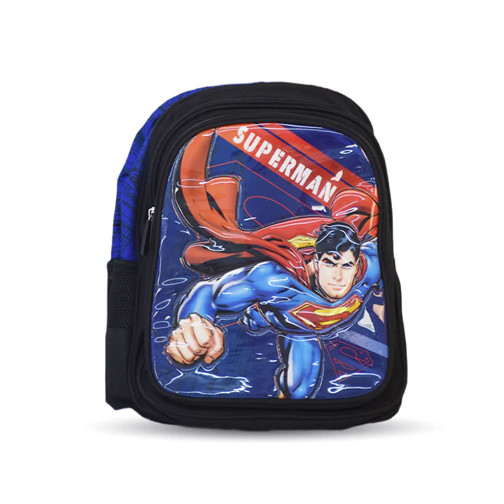 MAN OF STEEL 18" Backpack 18 with Lunch Bag and Pencil case - NMSPM0001