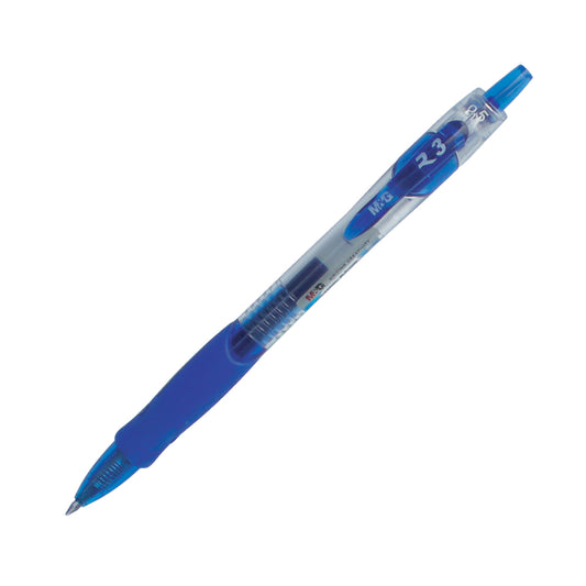 M&G R3 0.5mm Retractable Gel Pen - Blue