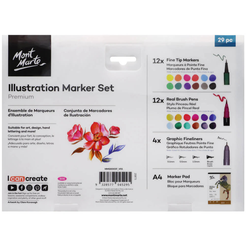 Illustration Marker Set Premium 29pc