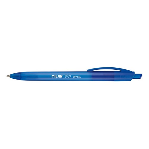 Blue ballpoint pen Milan pressure