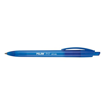 Blue ballpoint pen Milan pressure