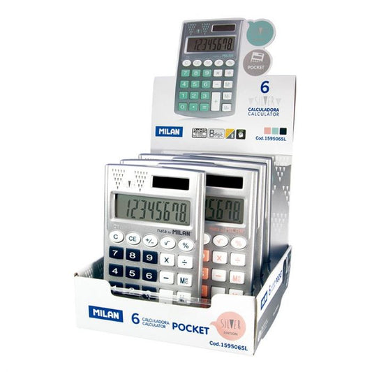 Calculators Silver Pocket