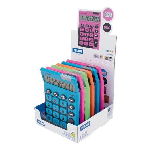 calculators 10 digit MIX (assorted colours)