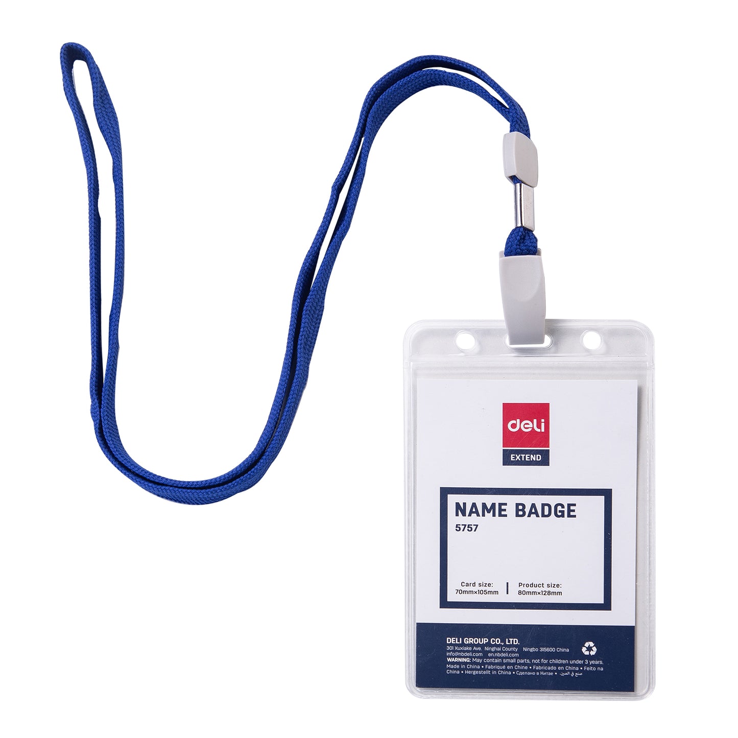 Name Badge & Lanyard 5757 - Deli