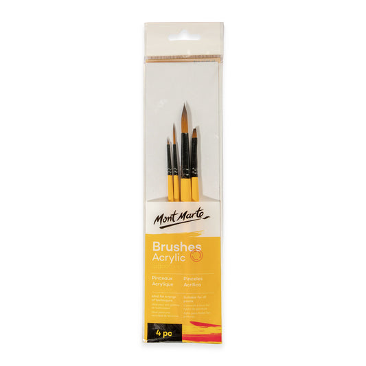 Acrylic Brushes Signature 4pc