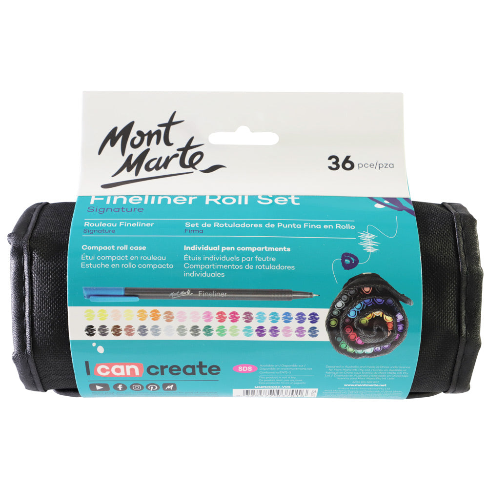 Fineliner Roll Set Signature 36pc
