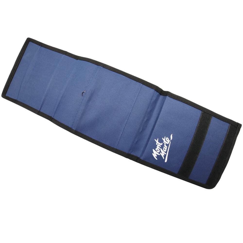 أقلام تلوين فنية ذات رأسين مع حامل محفظة بريميوم 13 قطعة