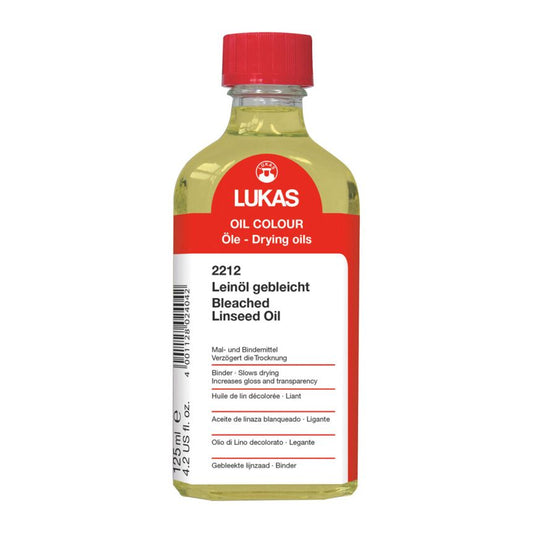 Lukas 2212 125 ml Bleached Linseed Oil