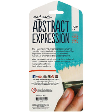 Abstract Expression Brush - 75mm