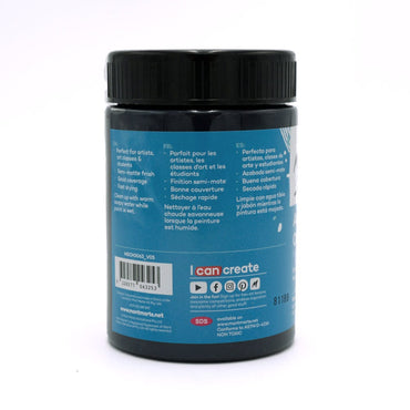 Acrylic Colour Paint Signature 300ml (10.1 US fl.oz) - Paynes Grey