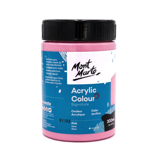 Acrylic Colour Paint Signature 300ml (10.1 US fl.oz) - Pink