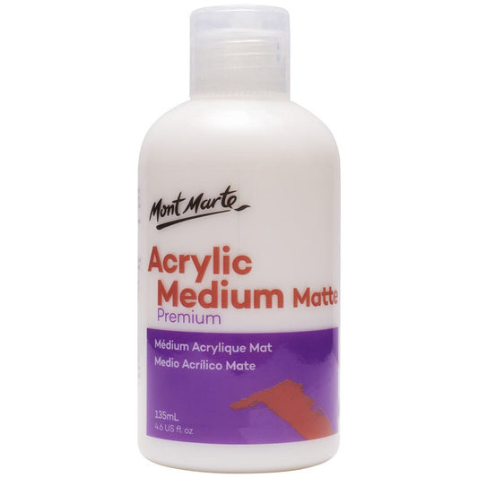 Acrylic Medium Premium - Matte 135ml (4.6 US fl.oz)