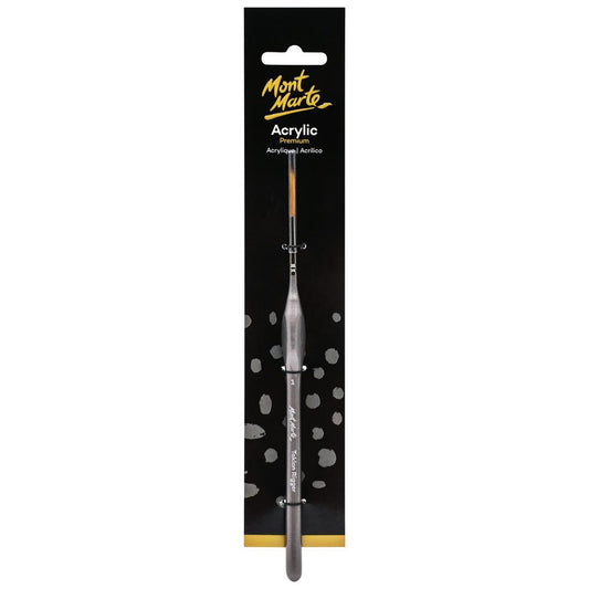 Artist Acrylic Brush Premium Taklon Rigger 1