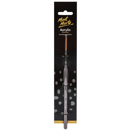 Artist Acrylic Brush Premium Taklon Rigger 3