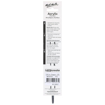 Artist Brush Premium Taklon Dagger Premium 5/8